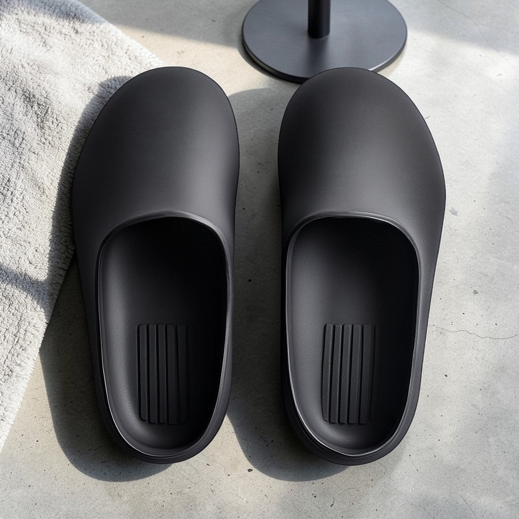 Vuego Shoe Covers - High-Density Waterproof Silicone - Professional Grade Reusable Overshoes - Non-Slip Structural Tread - Charcoal Grey