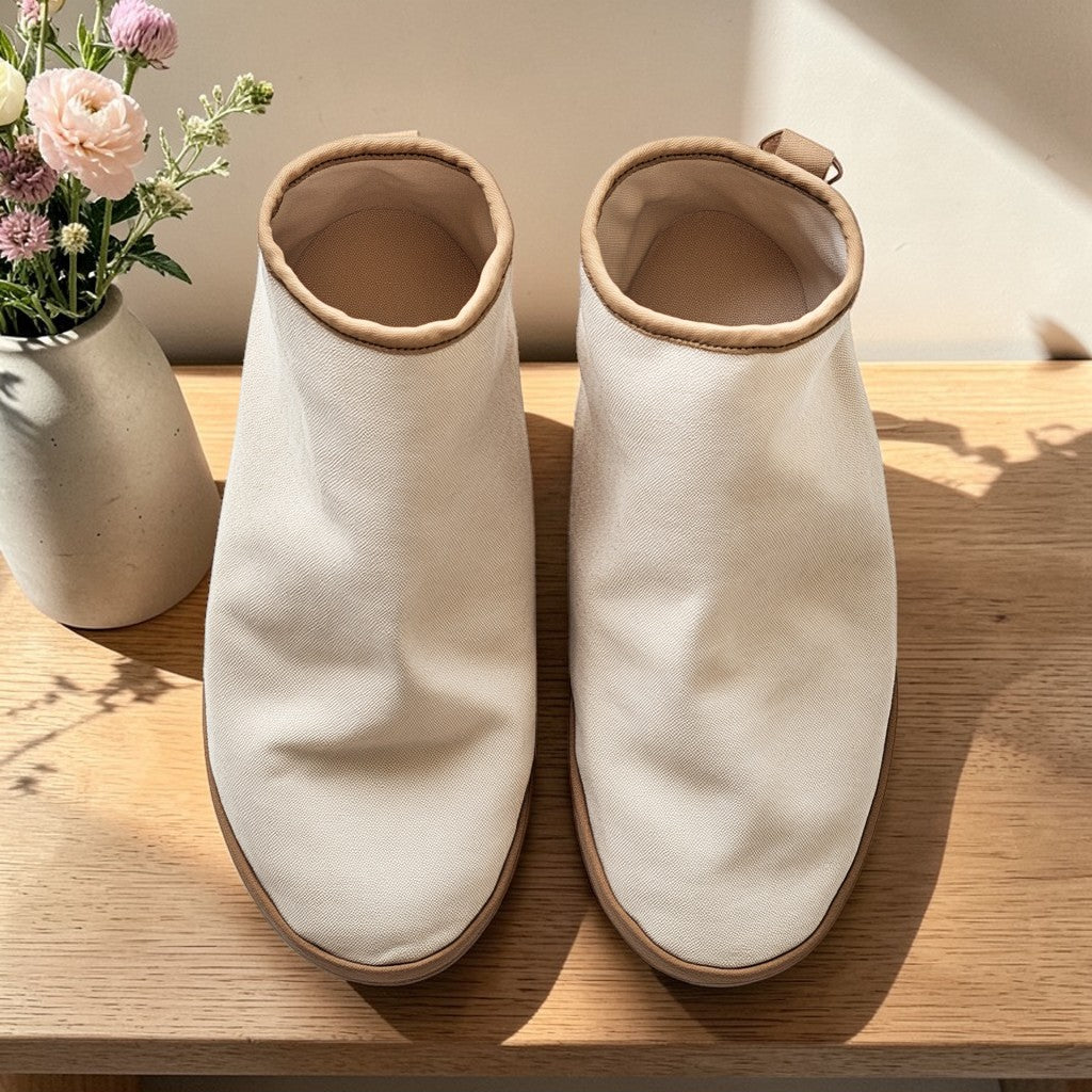 Vuego Artisan Shoe Covers - 100% Natural Sustainable Canvas - Professional Grade Fiber Integrity - Washable - Heritage Series